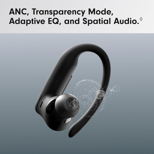 Beats Powerbeats Pro 2 Wireless Bluetooth Earbuds - Noise Cancelling, Heart Rate Monitor, IPX4, Up to 45H Battery & Charging Case, Works with Apple & Android - Jet Black
