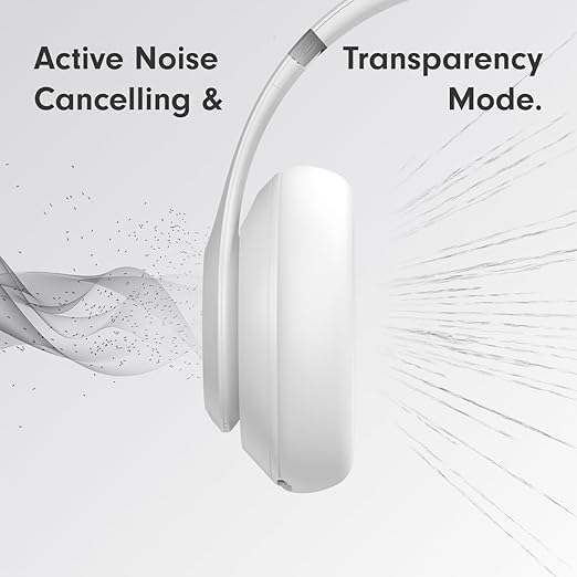 Beats Studio Pro - Wireless Bluetooth Noise Cancelling Headphones - Personalized Spatial Audio, USB-C Lossless Audio, Apple & Android Compatibility - Matte White